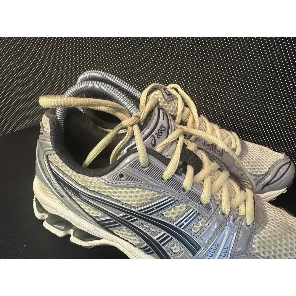 Asics Gel Kayano 14 'Oyster White Steeple Grey' SIZE: 6.5 - Picture 4 of 7